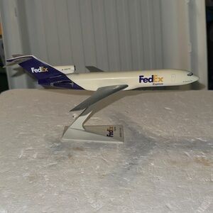 Vintage and rare FedEx Boeing 727-200 Cargo Airplane Model